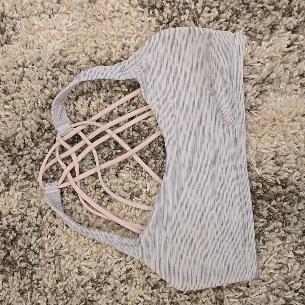 Lululemon Free to Be Gray Bra 6